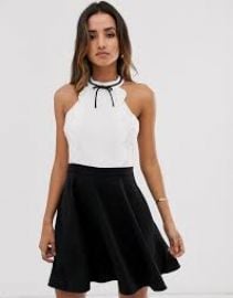 Ted Baker Bahati halter skater dress   ASOS at Asos